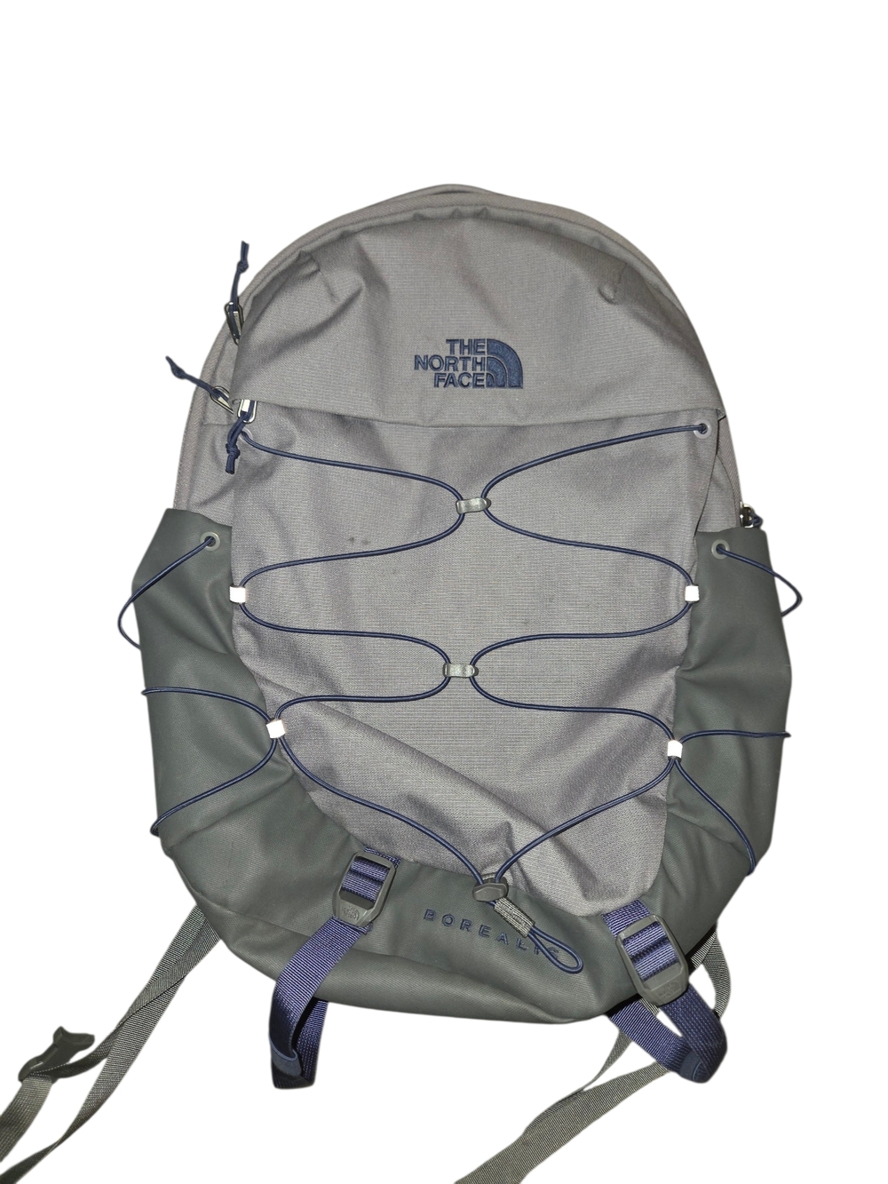 The North Face Borealis Backpack Gray And Purple